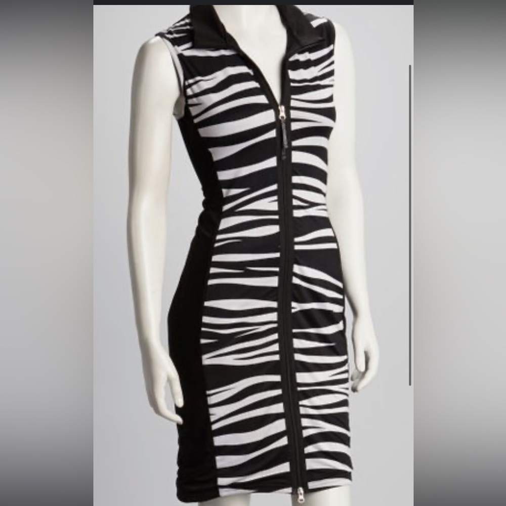 Tango Mango Zebra Print Dress.